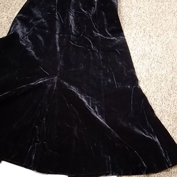Vintage Della Juniors California Velvet Skirt Size XS/S - Picture 6 of 12